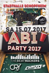 Tickets für GRÖßTE ABI PARTY 2017 am 15.07.2017 - Karten kaufen